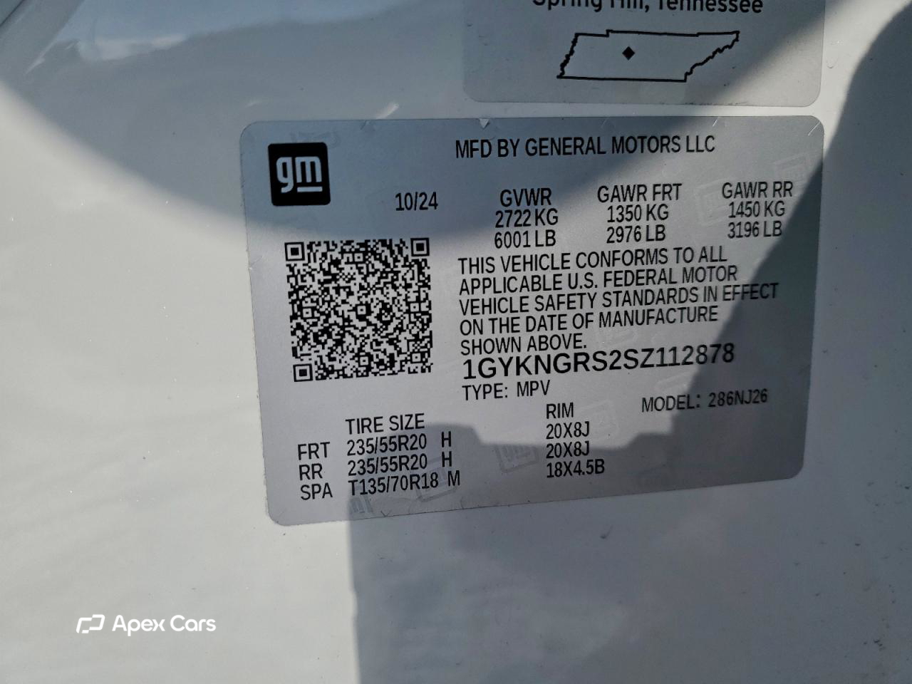 Cadillac XT5 2025