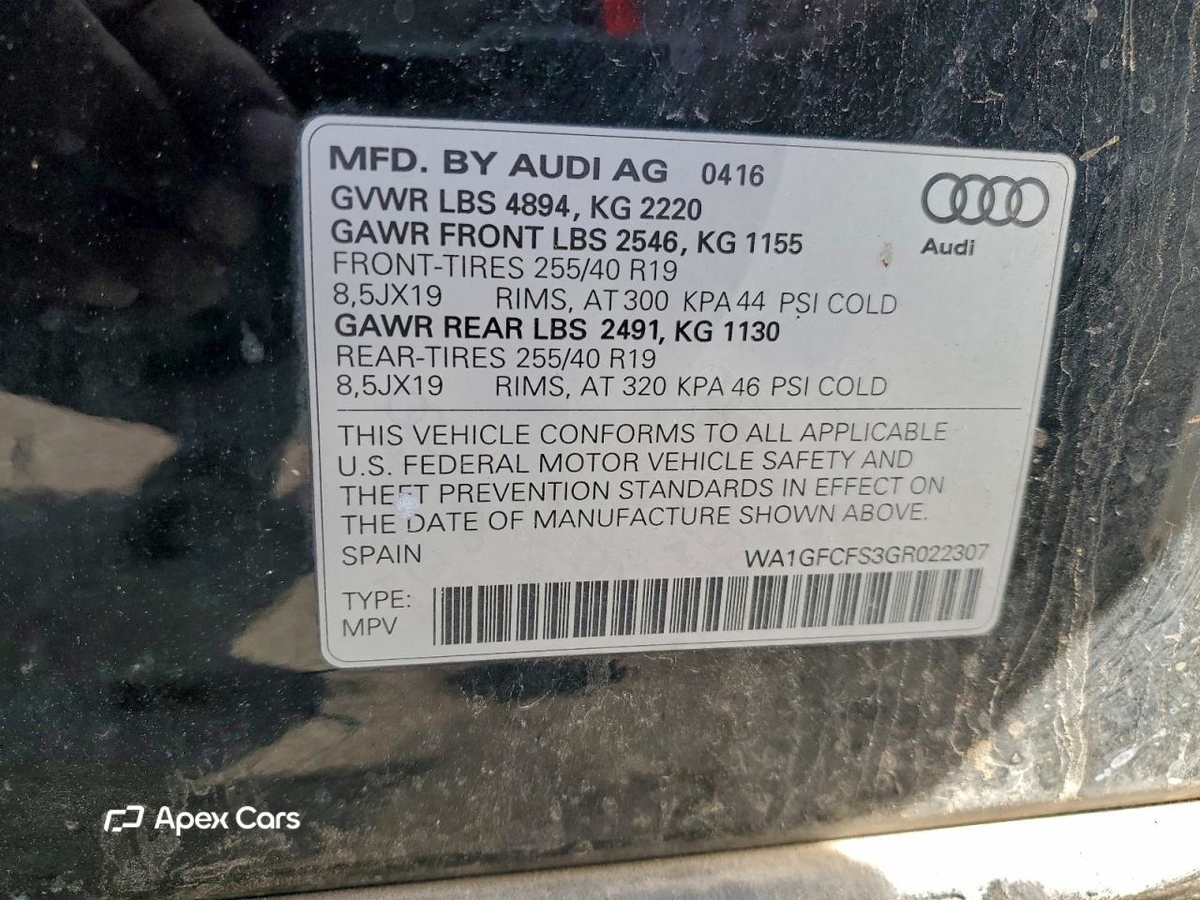Audi Q3 2016
