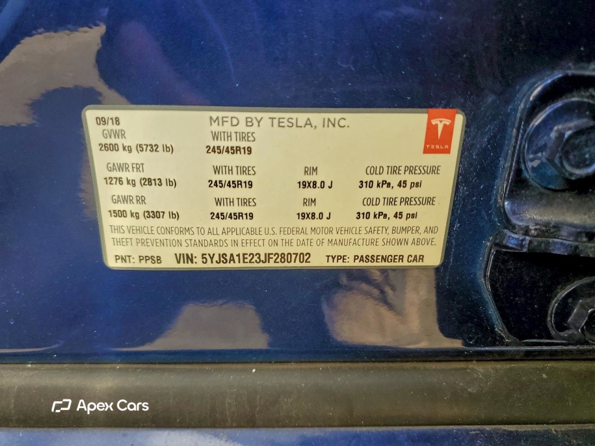 Tesla Model S 2018