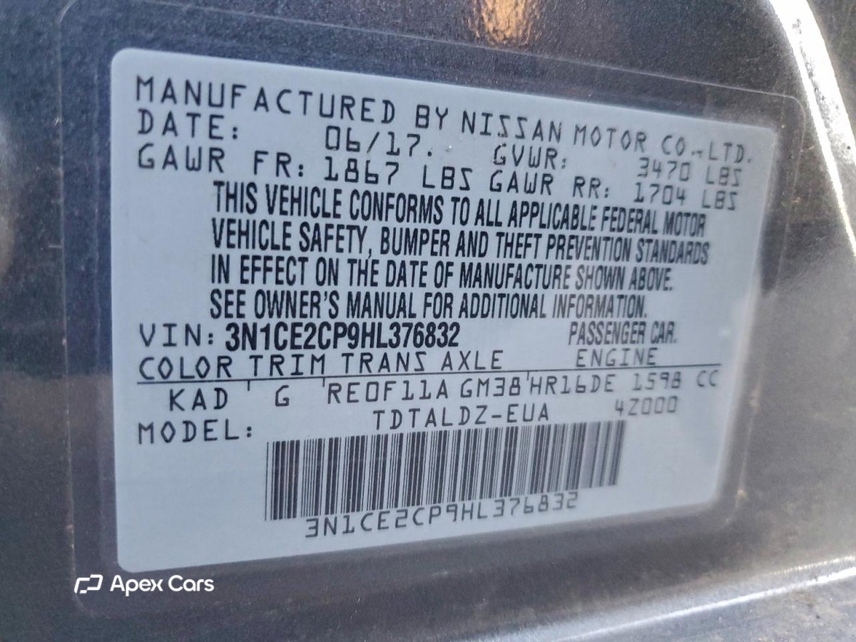 Nissan Versa 2017