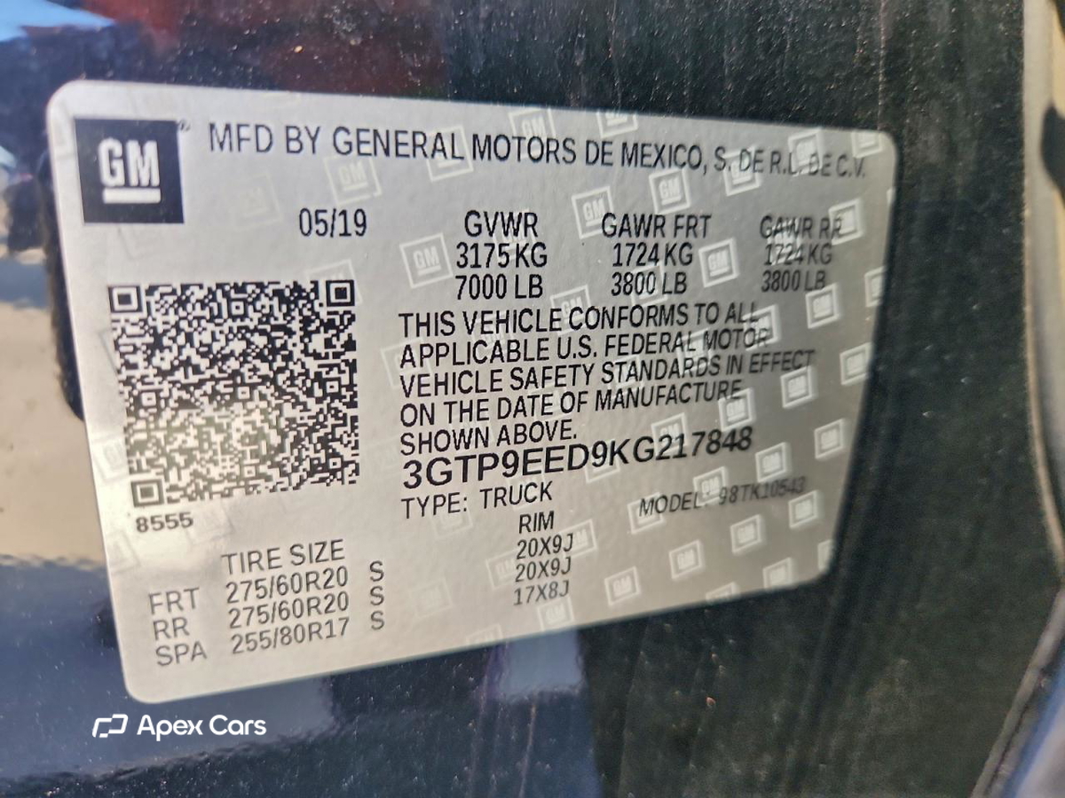 GMC Sierra 2019
