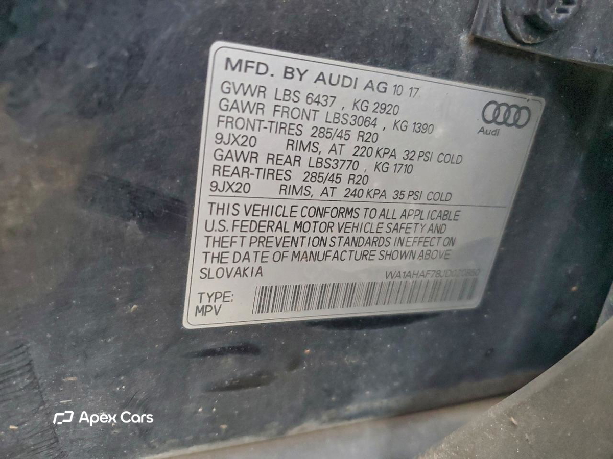 Audi Q7 2018