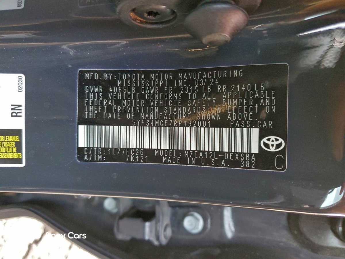 Toyota Corolla 2024