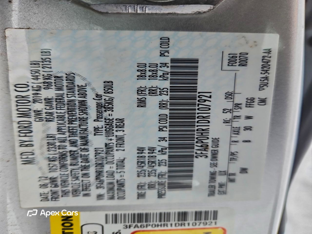 Ford Fusion 2013