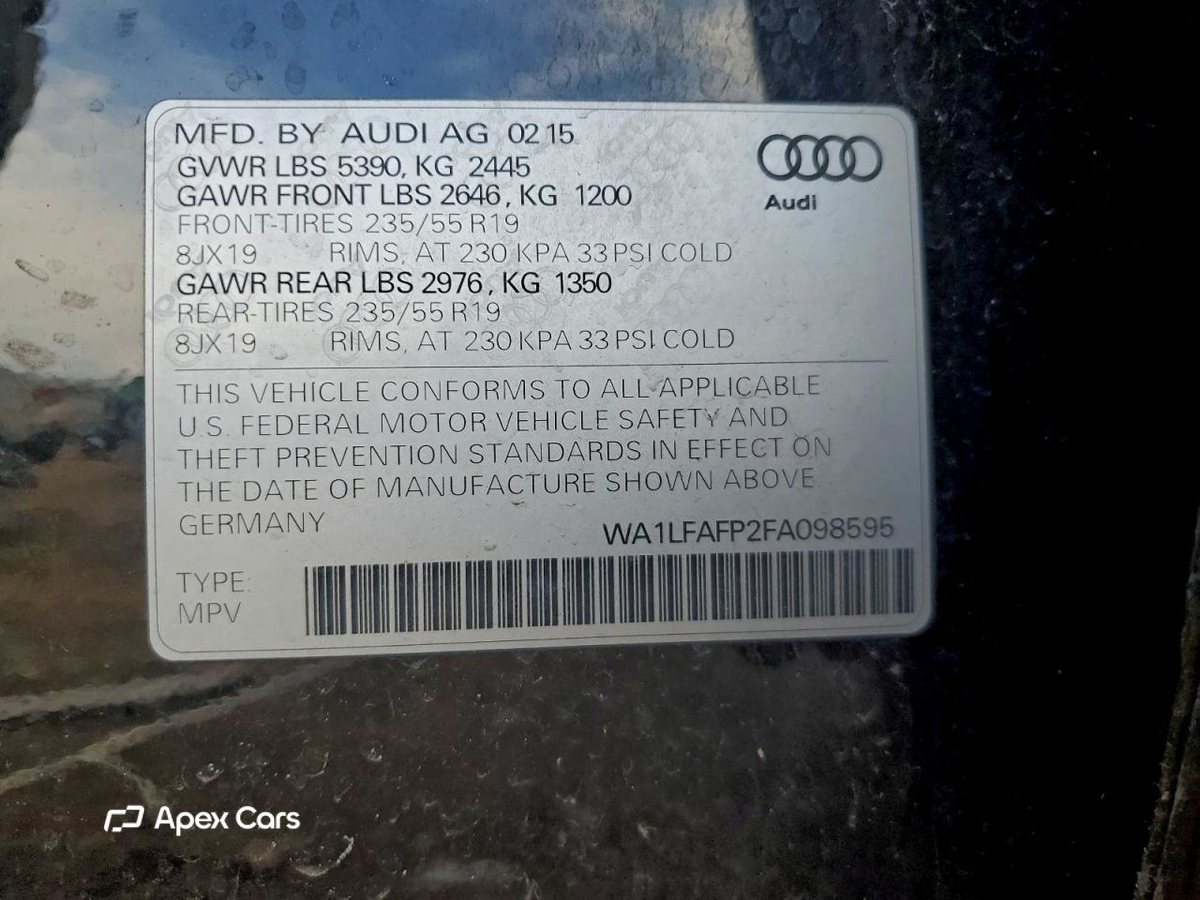 Audi Q5 2015