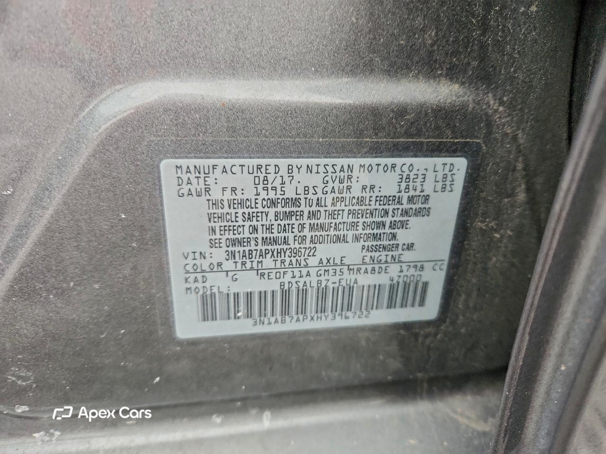 Nissan Sentra 2017