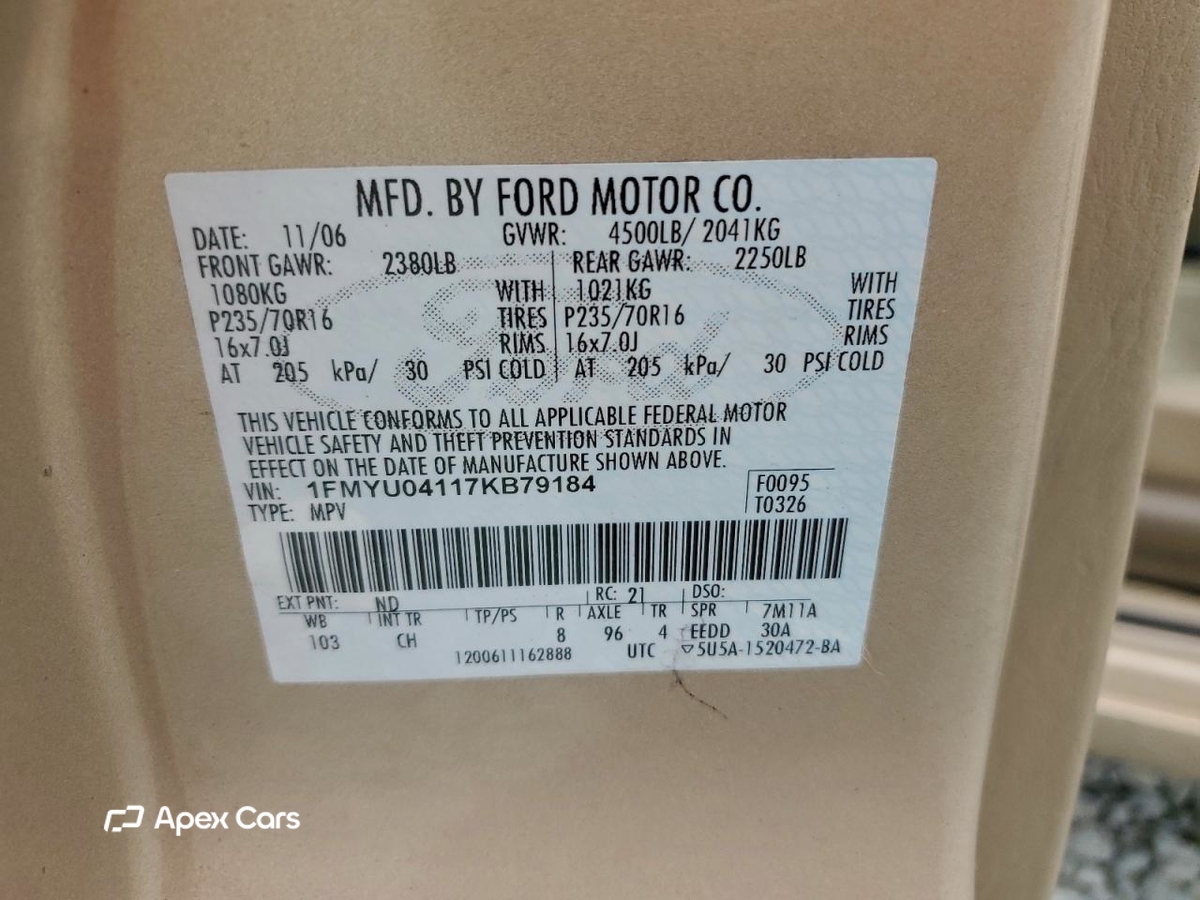 Ford Escape 2007
