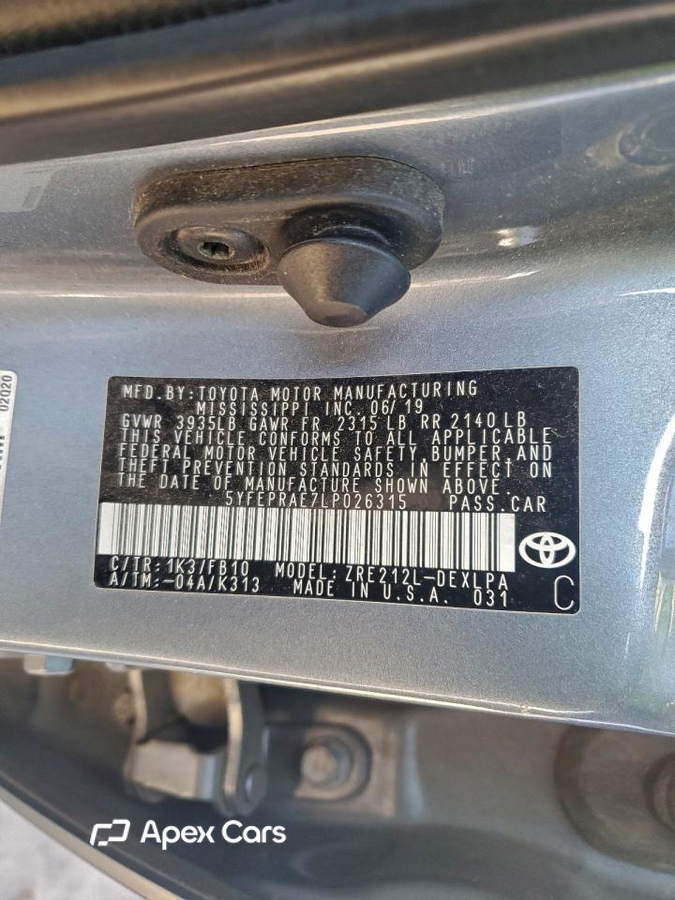 Toyota Corolla 2020