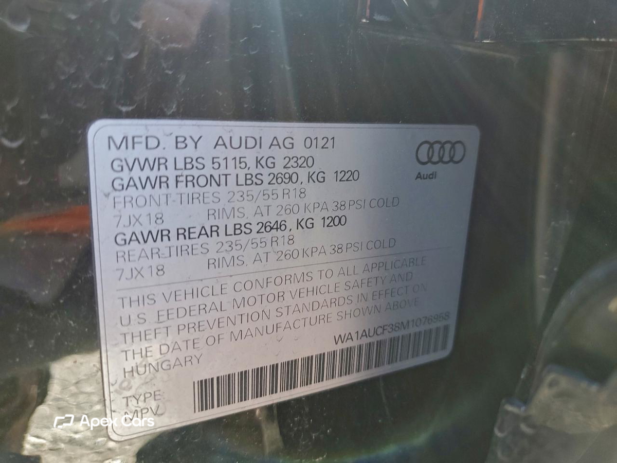 Audi Q3 2021