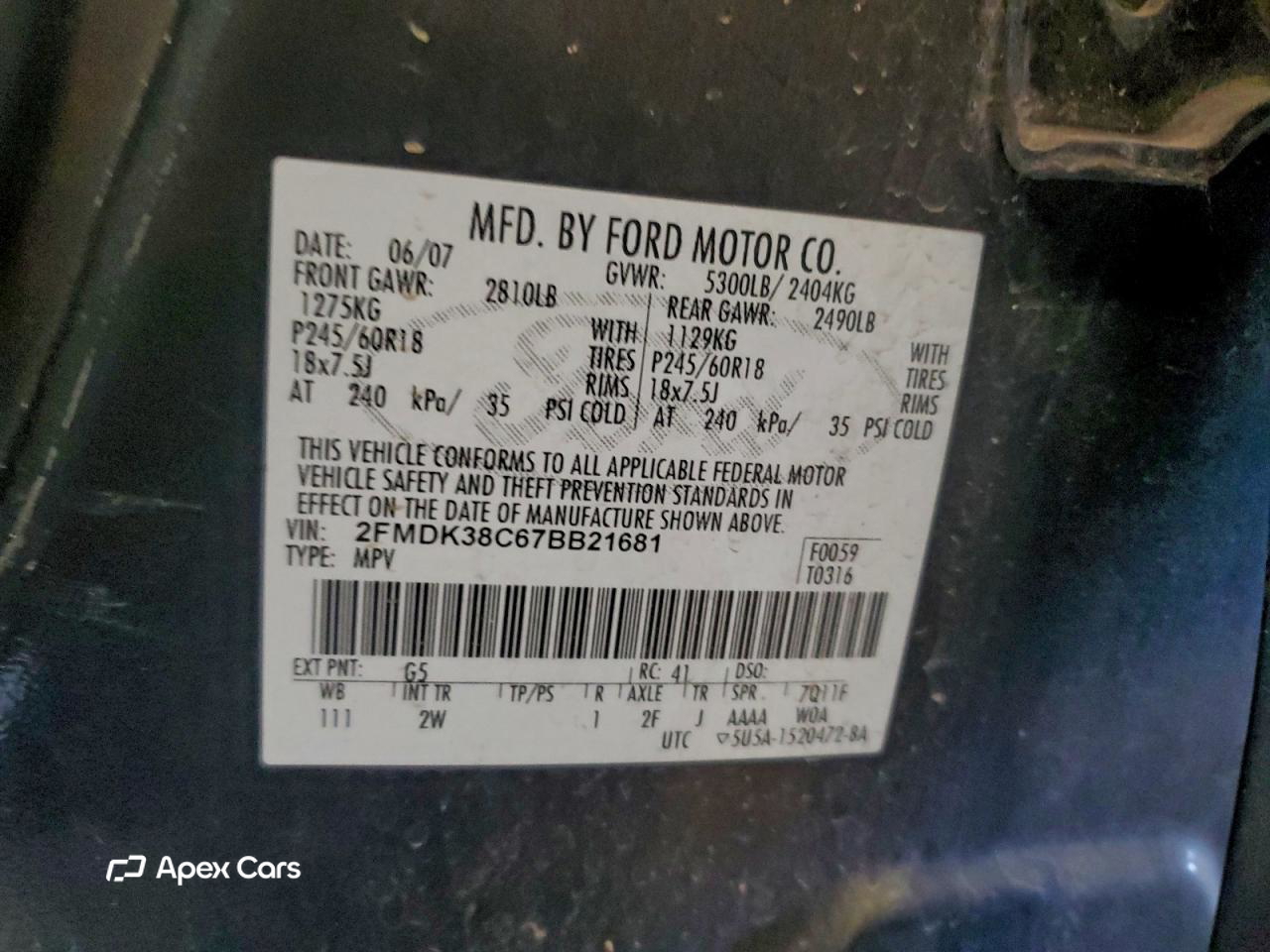 Ford Edge 2007