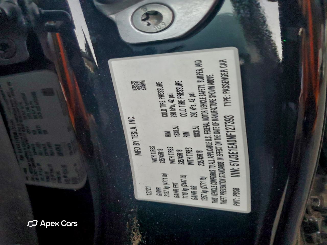Tesla Model 3 2022