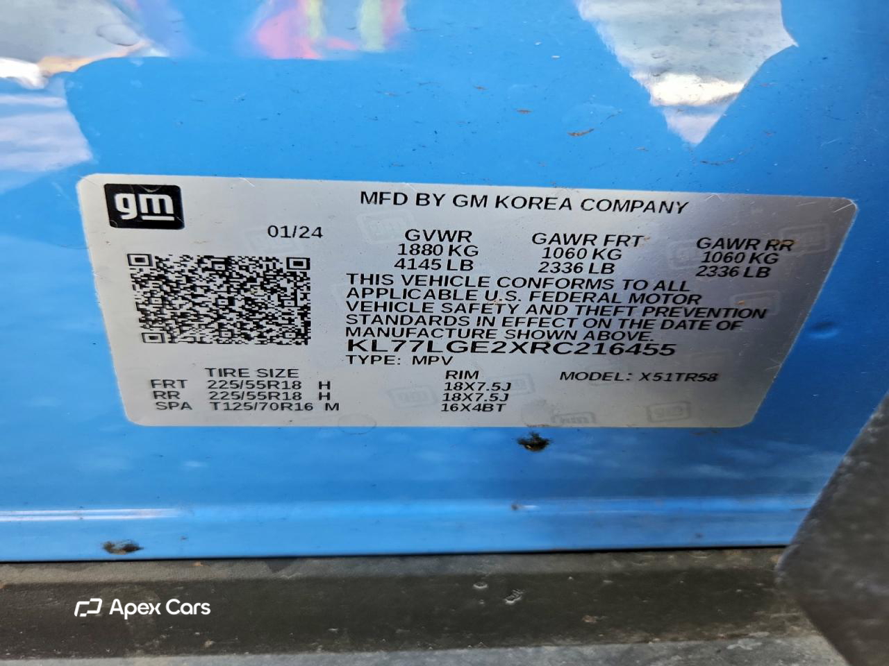 Chevrolet Trax 2024