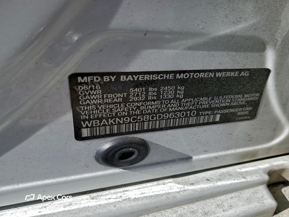 BMW Series 5 2016