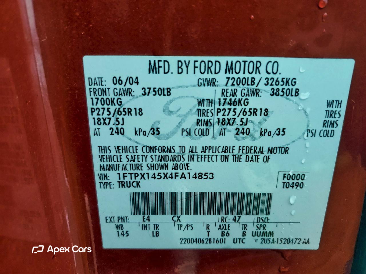 Ford F-150 2004
