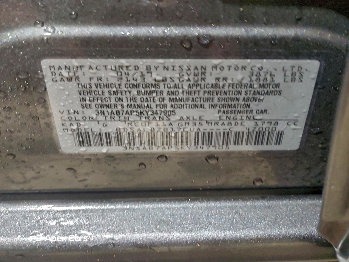 Nissan Sentra 2019