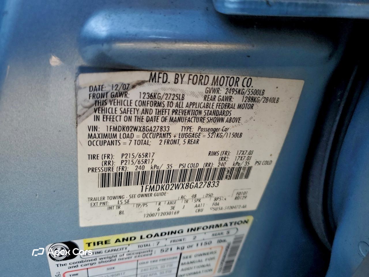 Ford Taurus 2008