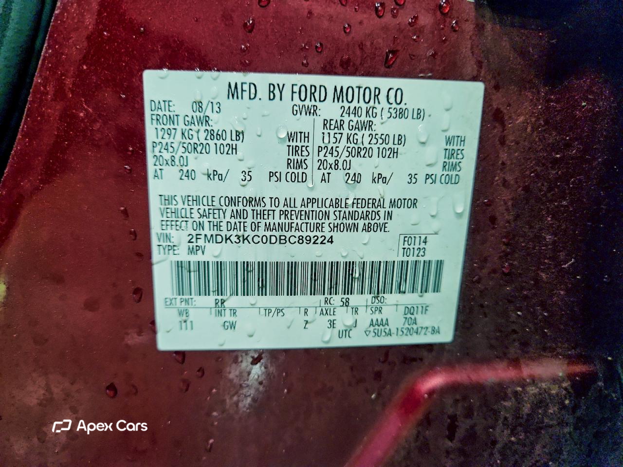 Ford Edge 2013