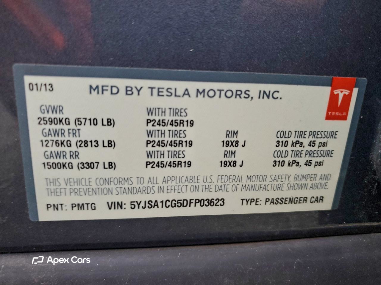 Tesla Model S 2013