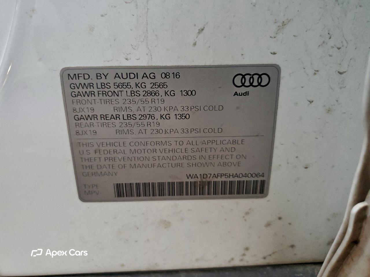 Audi Q5 2017