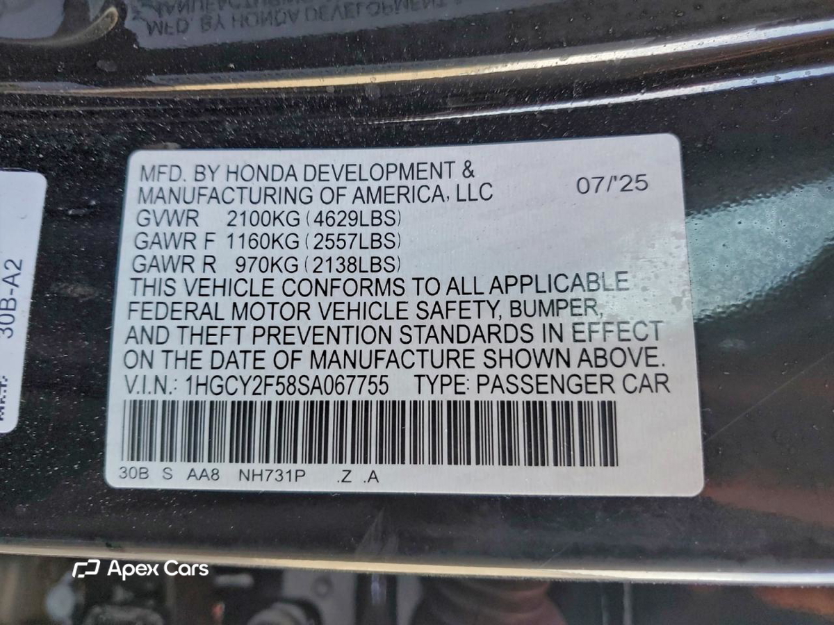 Honda Accord 2025