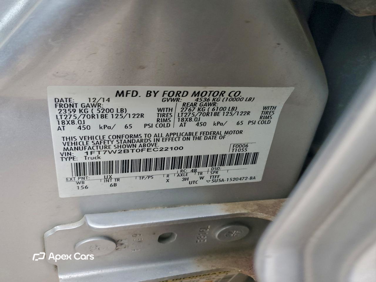 Ford F250 2015
