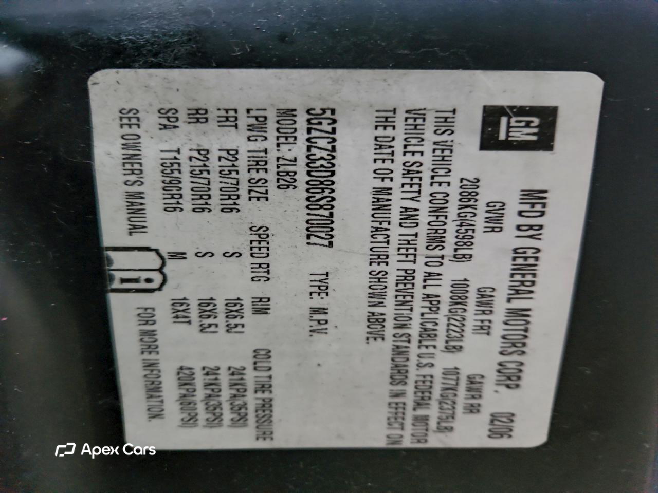 Saturn VUE 2006