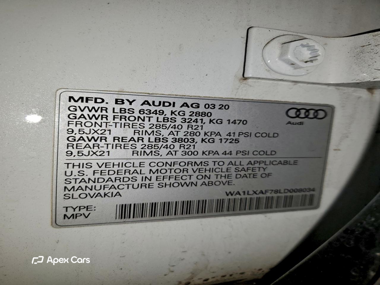 Audi Q7 2020