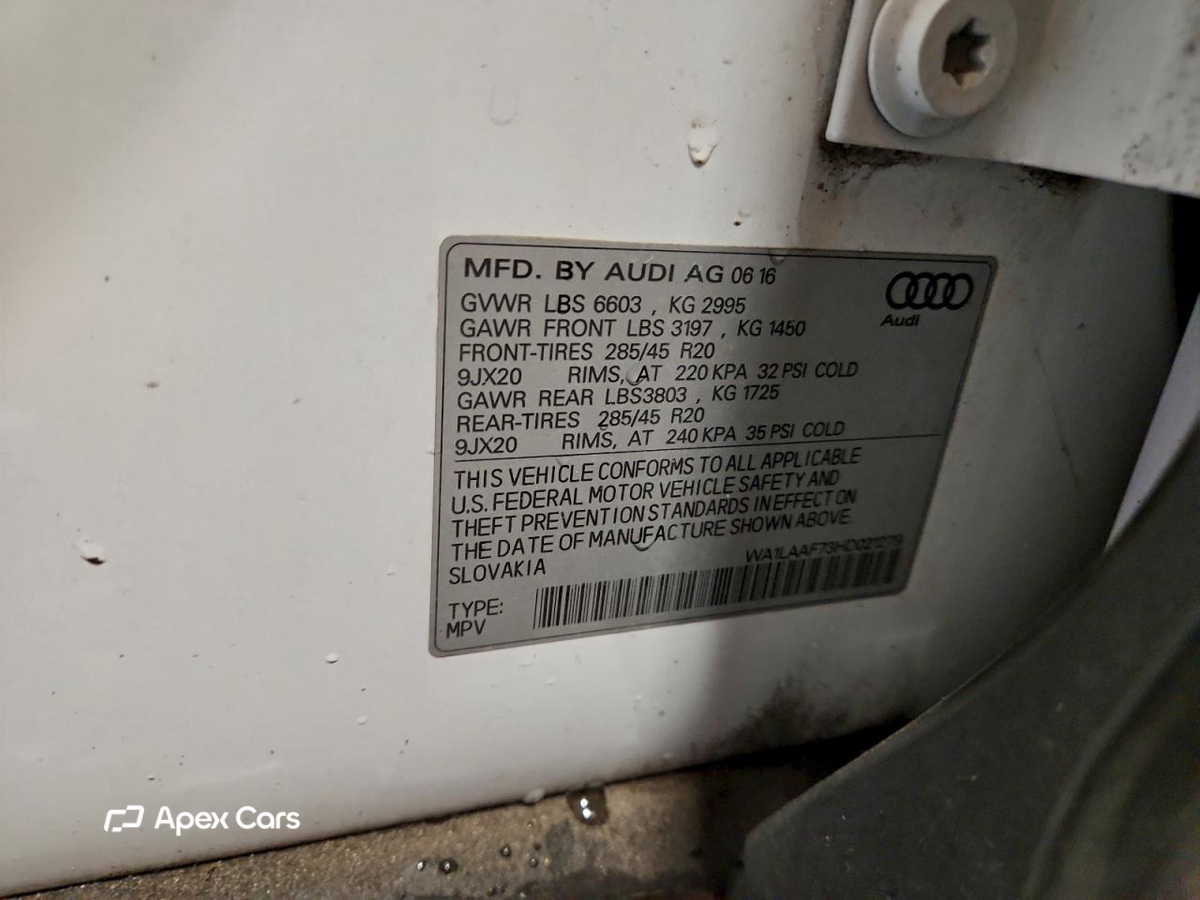 Audi Q7 2017