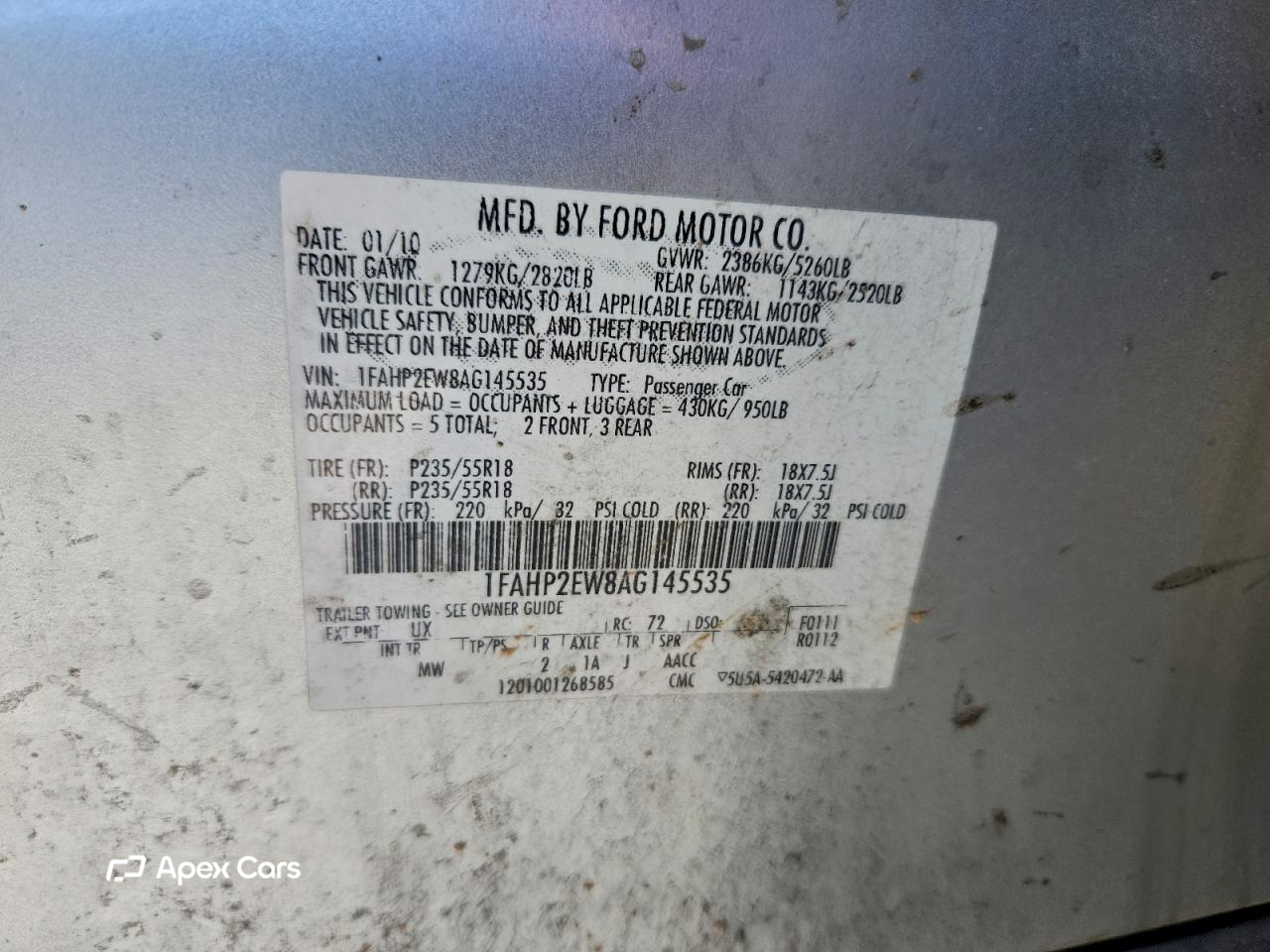 Ford Taurus 2010