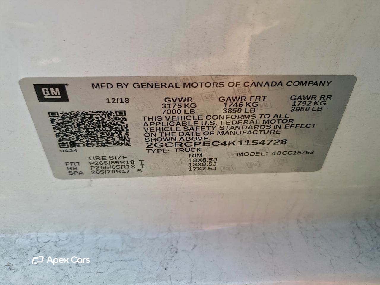 Chevrolet Silverado 2019