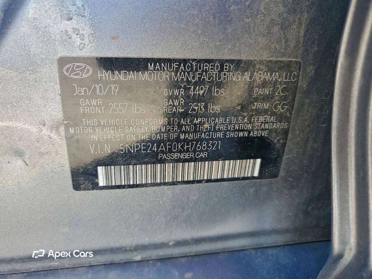 Hyundai Sonata 2019
