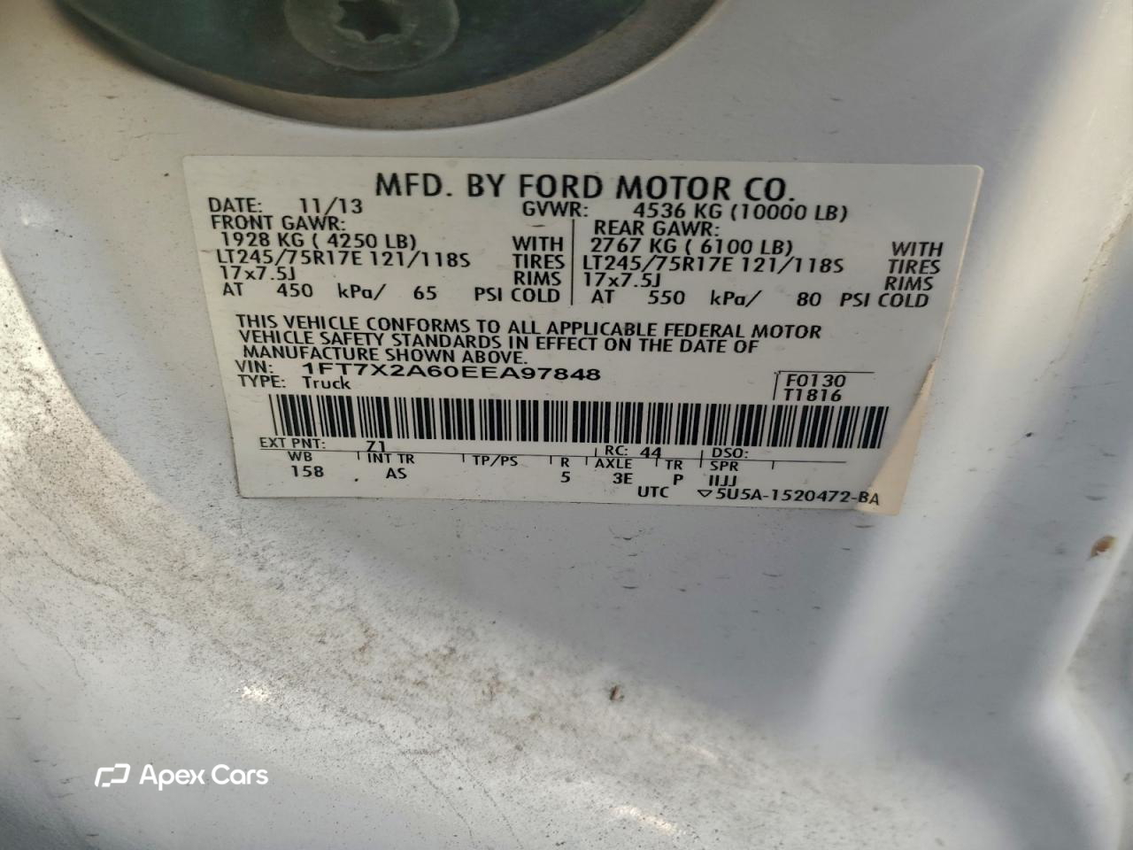 Ford F250 2014