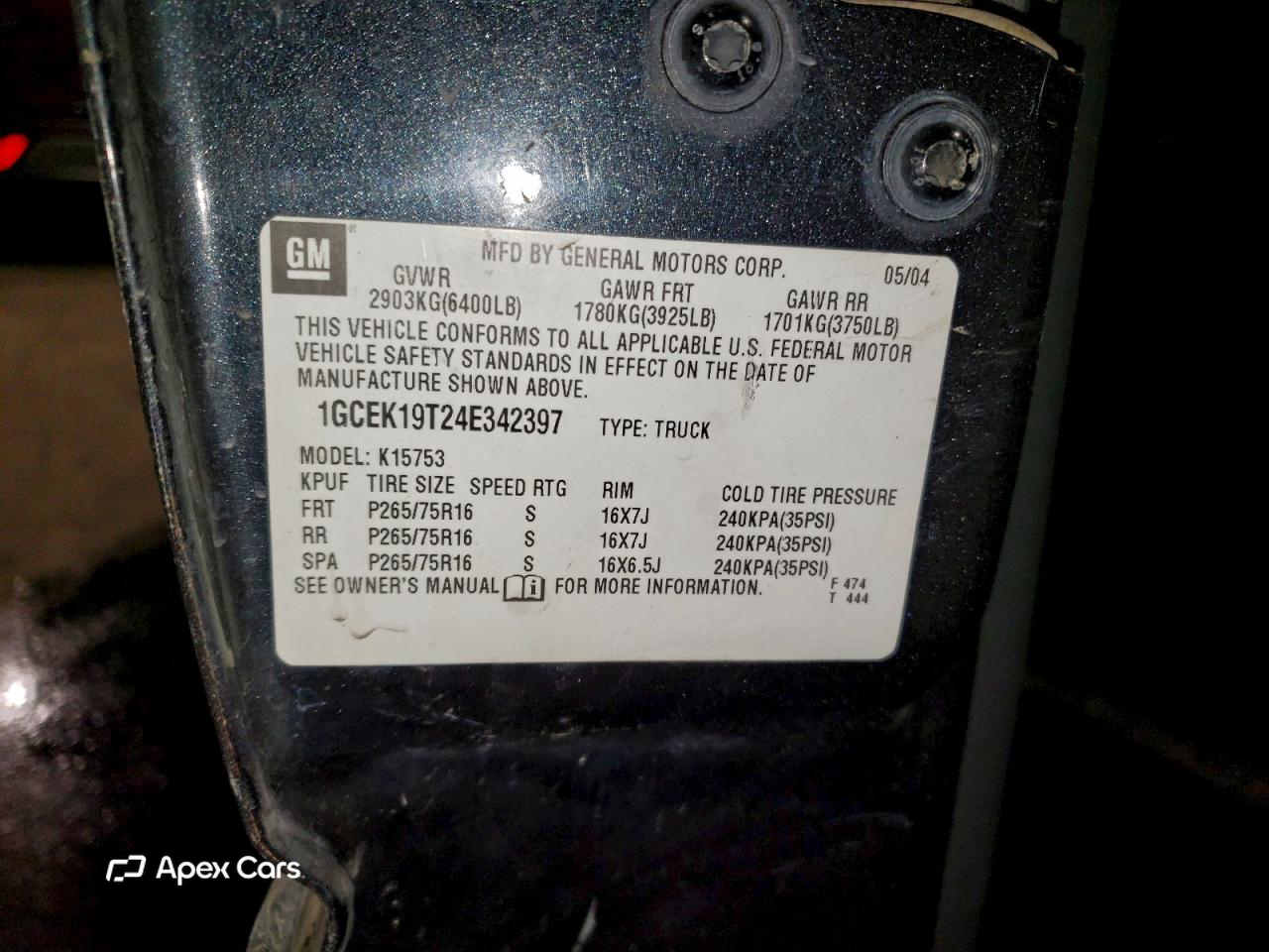 Chevrolet Silverado 2004
