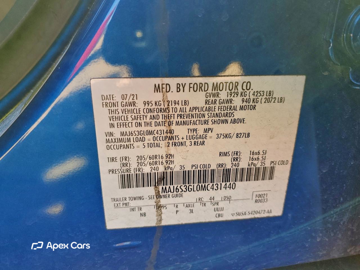 Ford EcoSport 2021