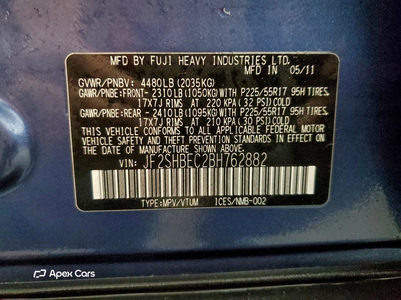 Subaru Forester 2011