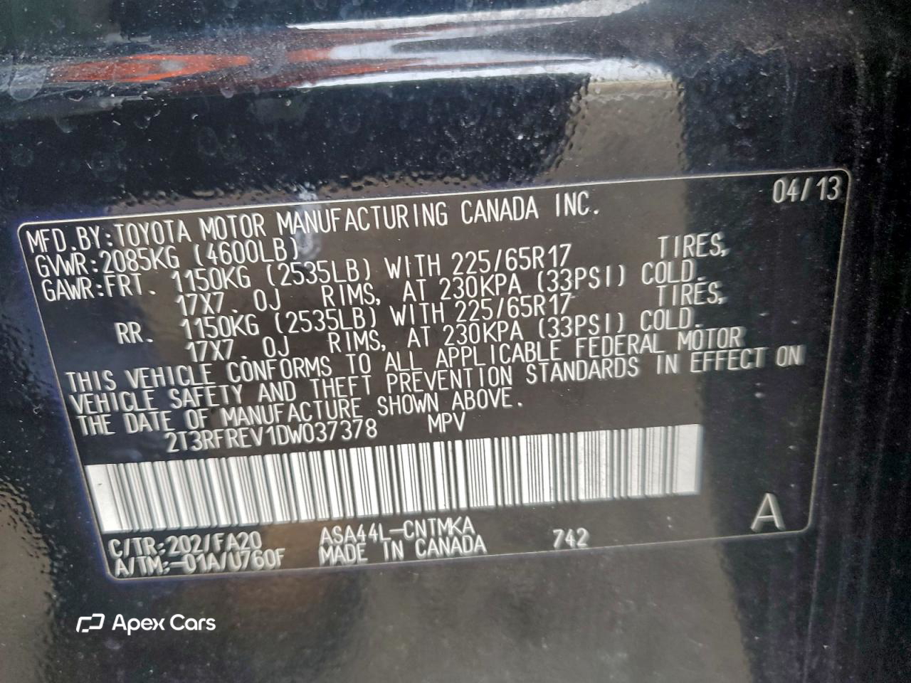Toyota RAV 4 2013