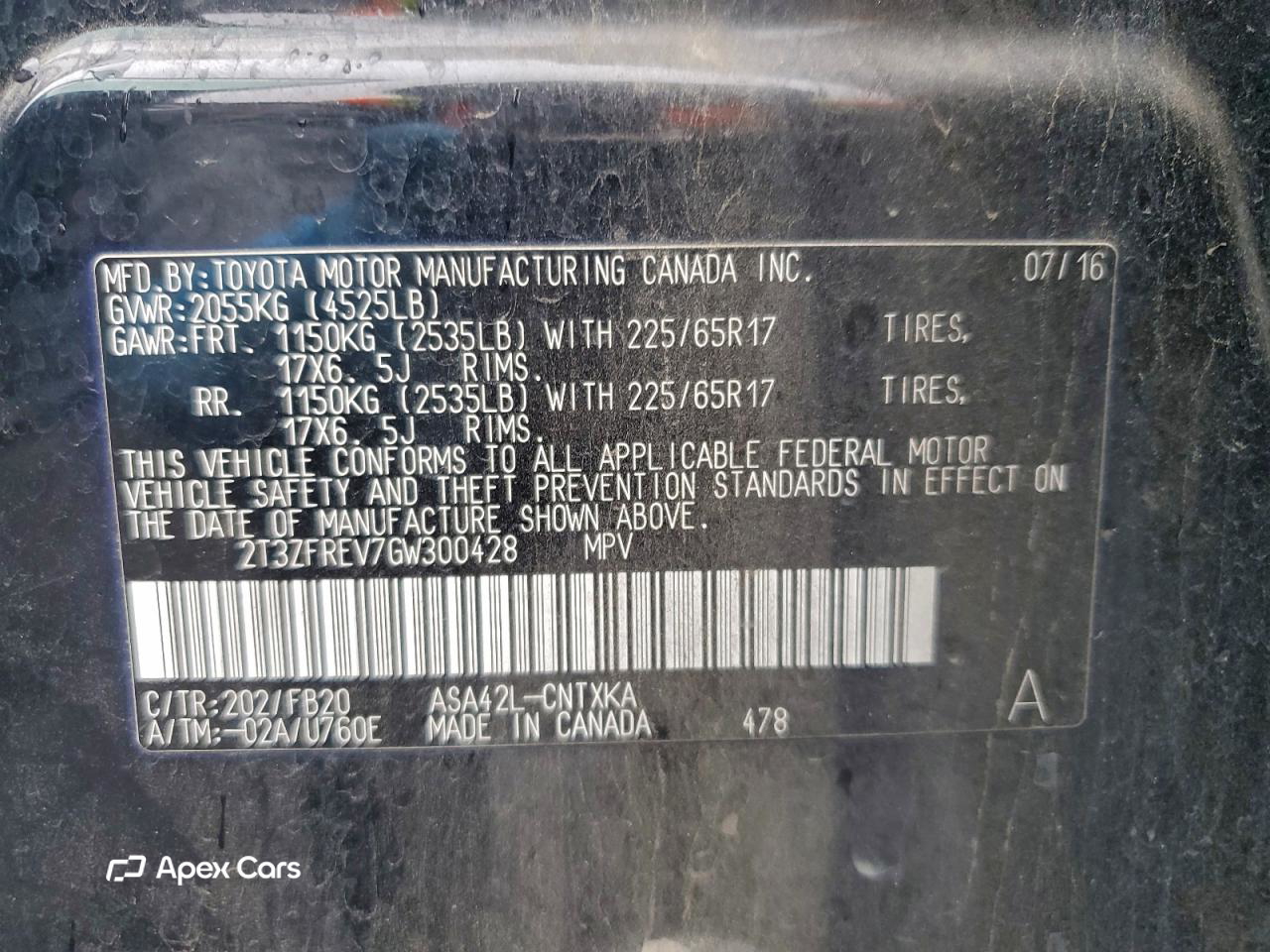 Toyota RAV 4 2016