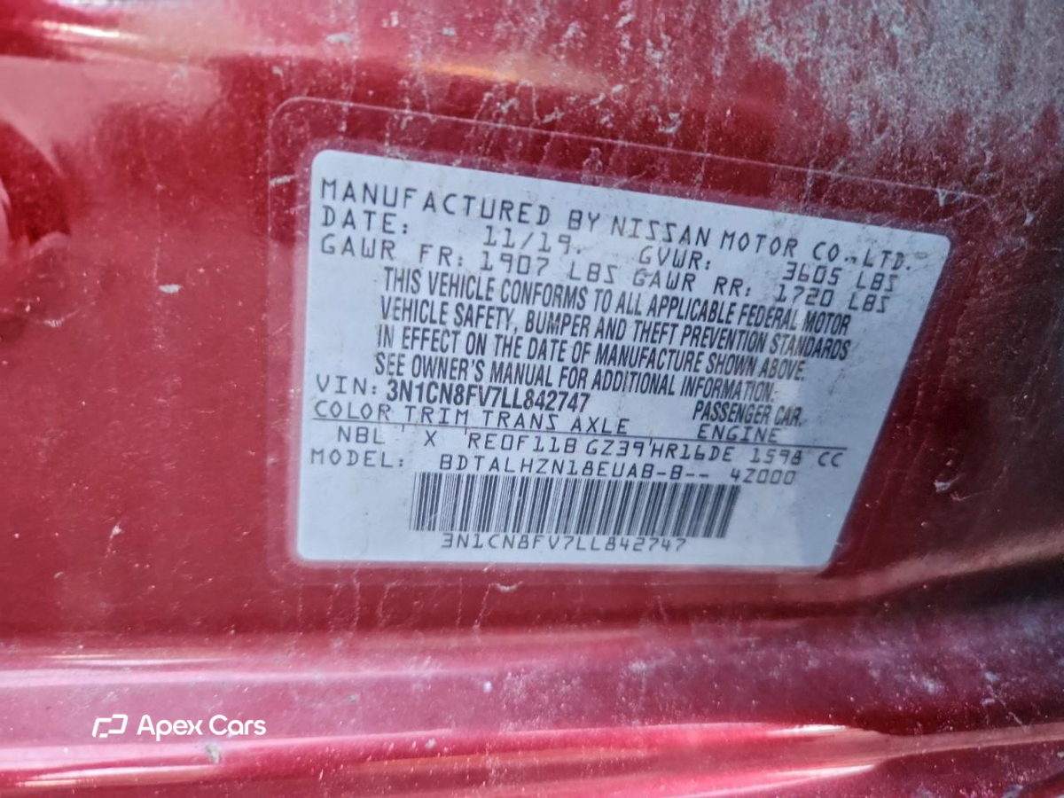Nissan Versa 2020