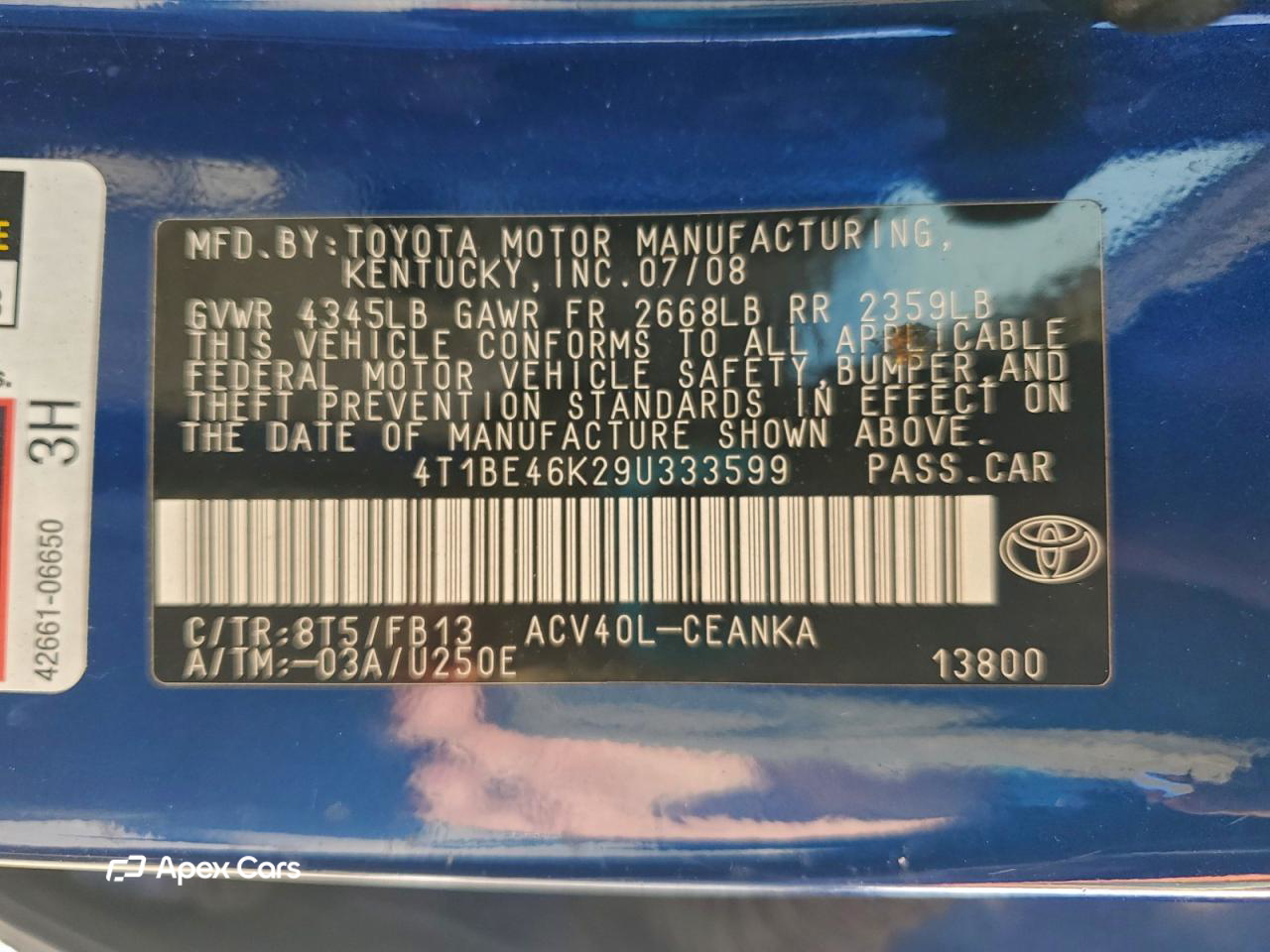 Toyota Camry 2009