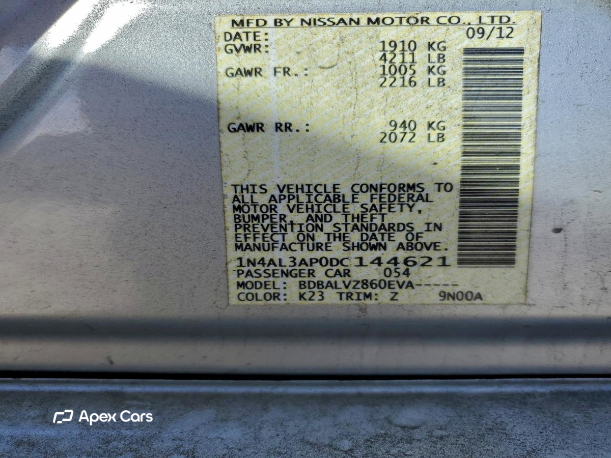 Nissan Altima 2013