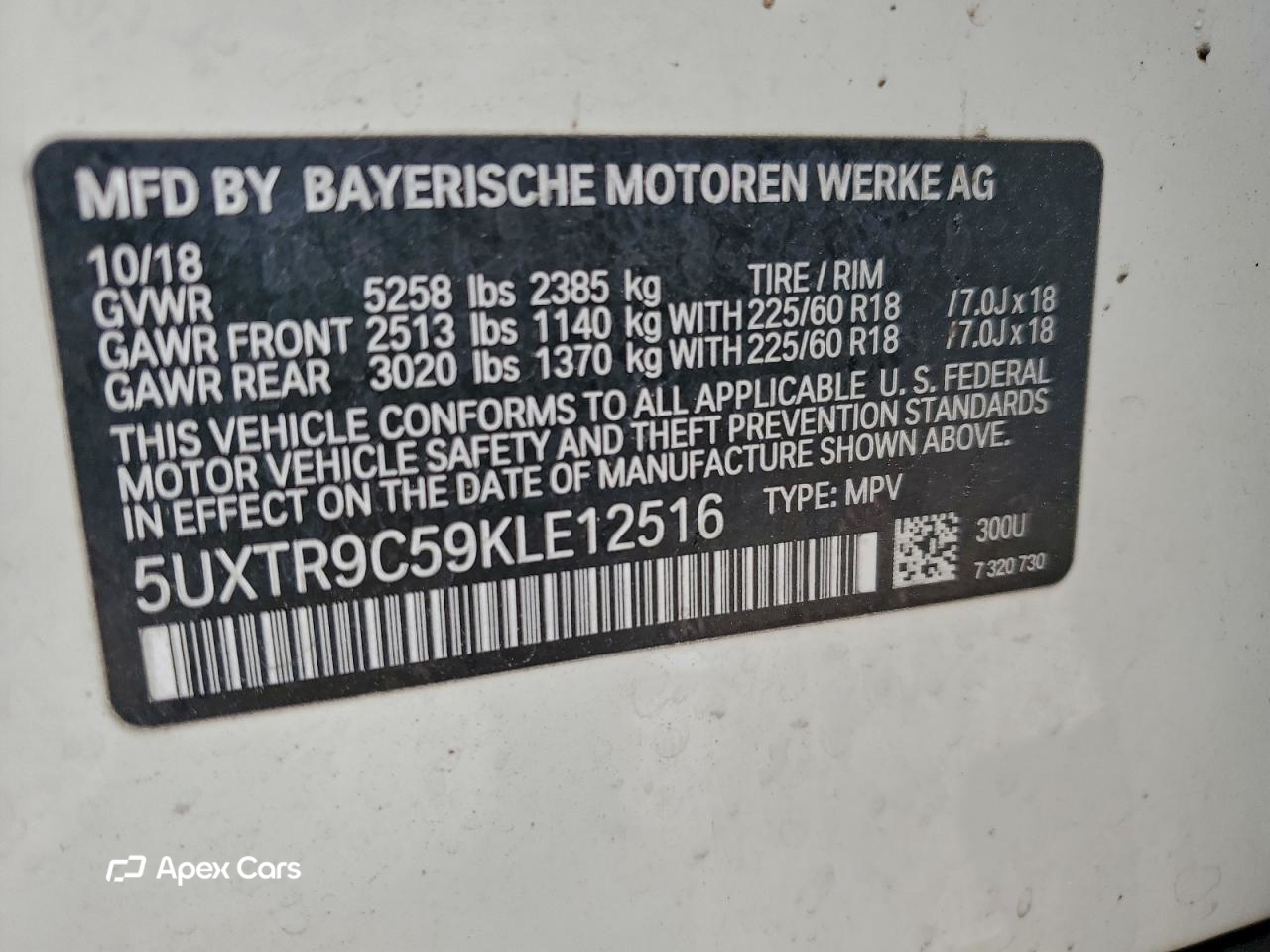 BMW X3 2019