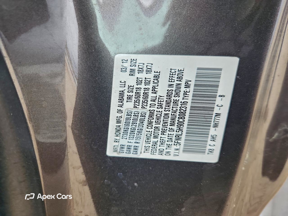 Honda Odyssey 2012