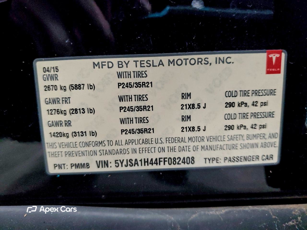 Tesla Model S 2015