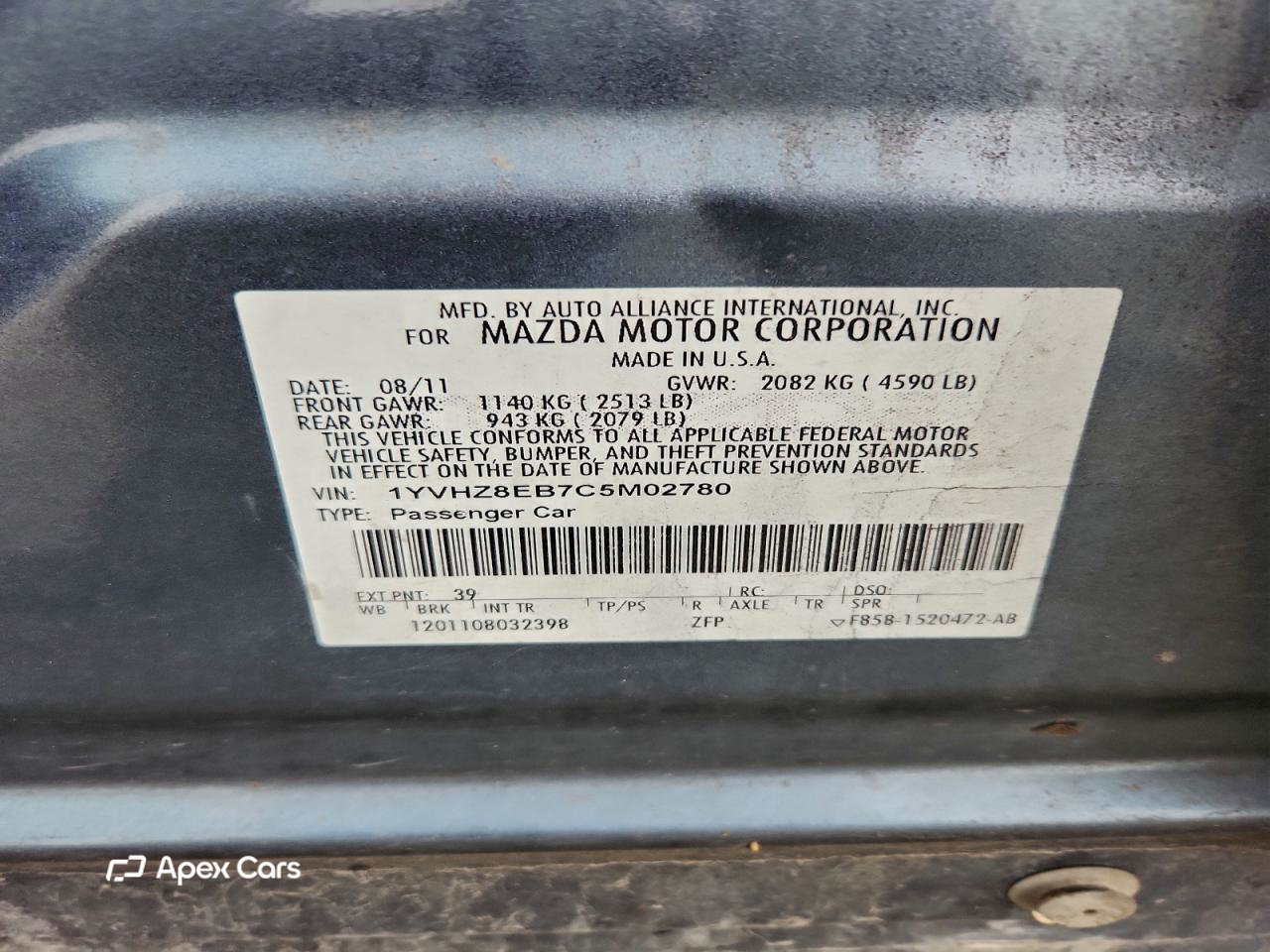 Mazda 6 2012