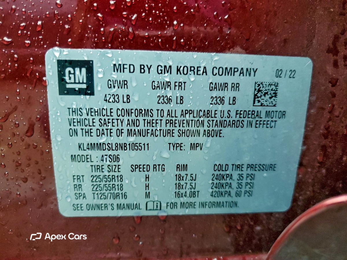 Buick Encore GX 2022