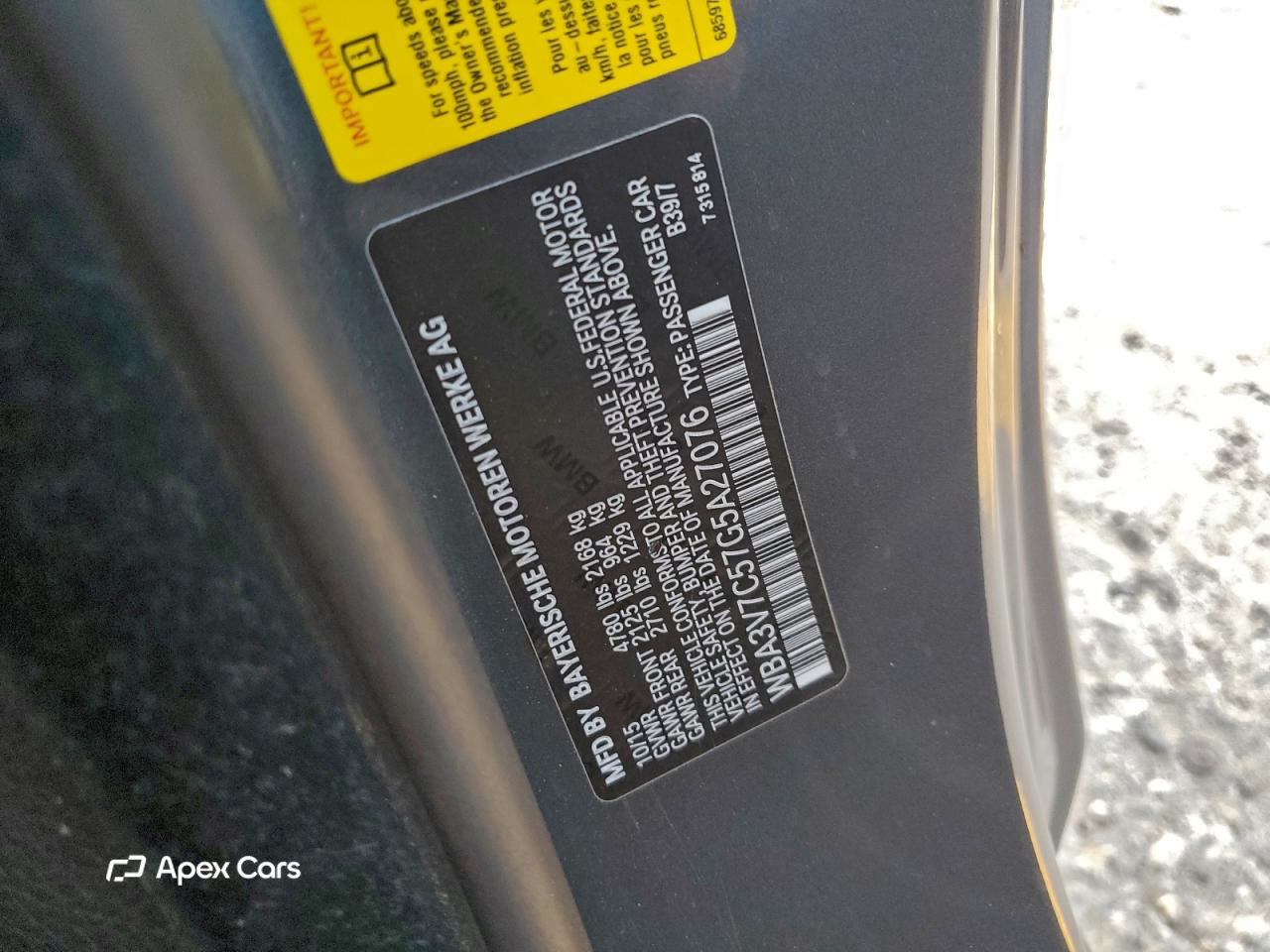 BMW Series 4 2016