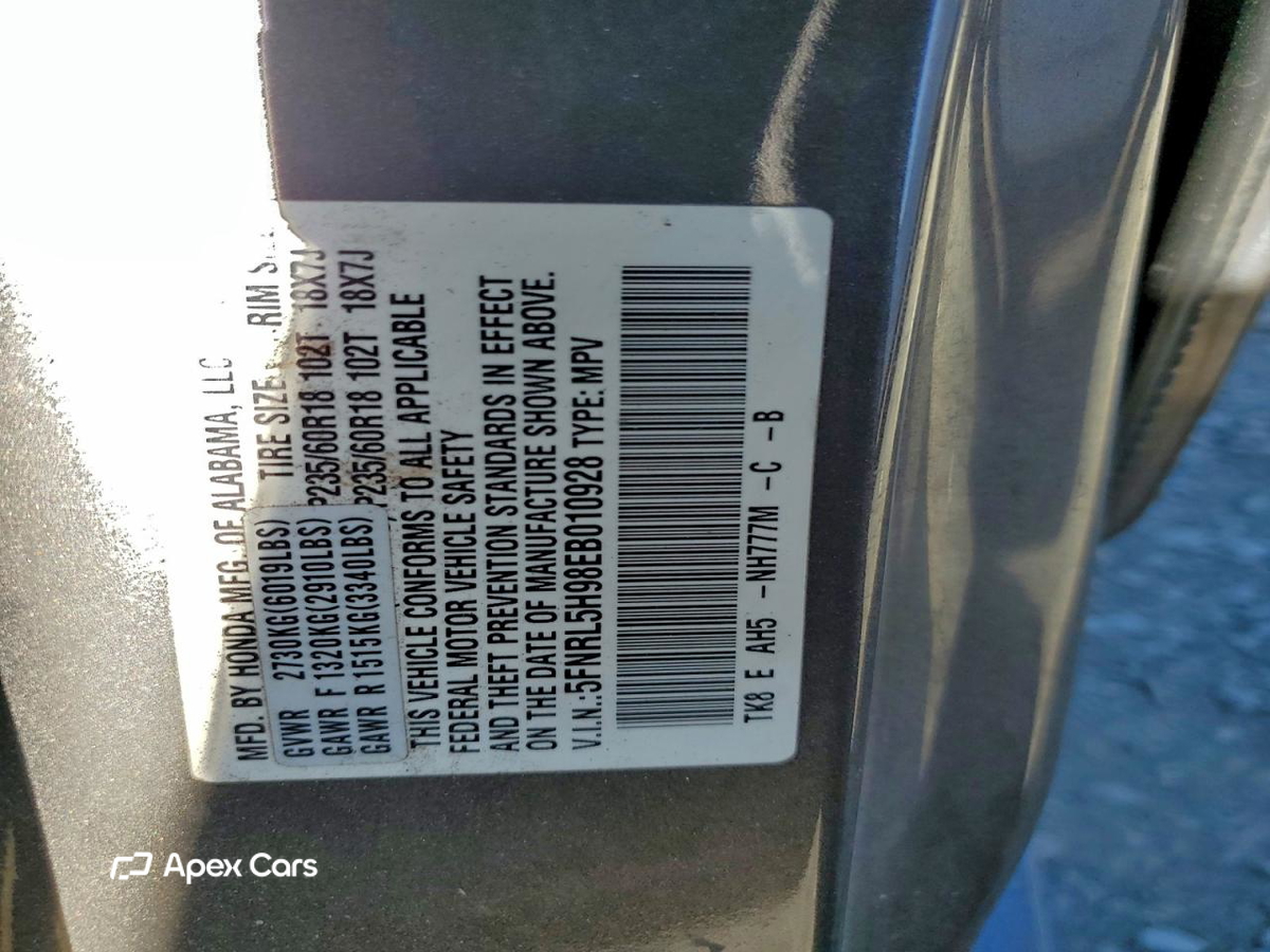 Honda Odyssey 2014