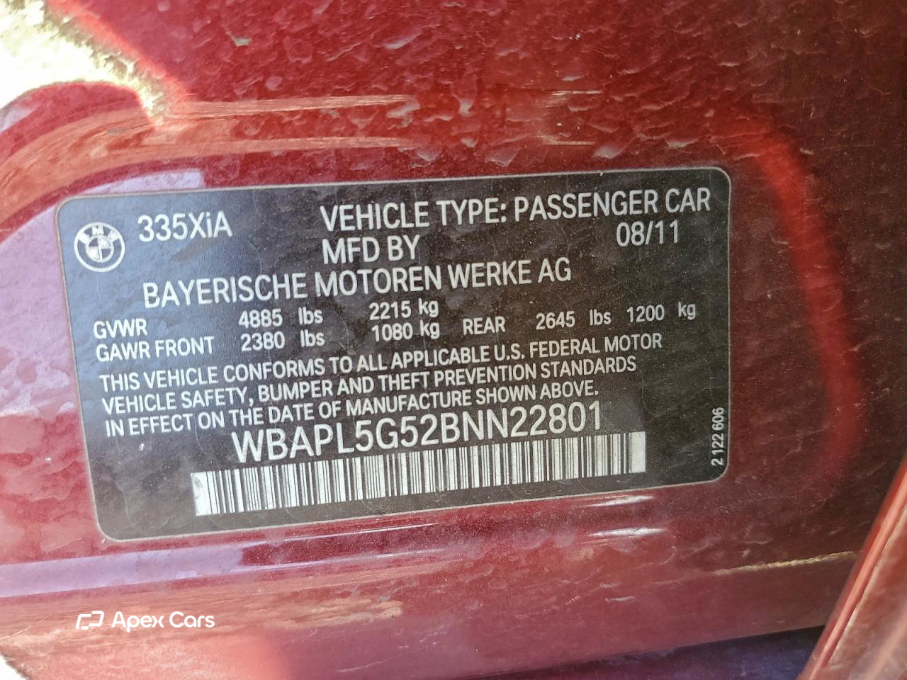BMW Series 3 2011