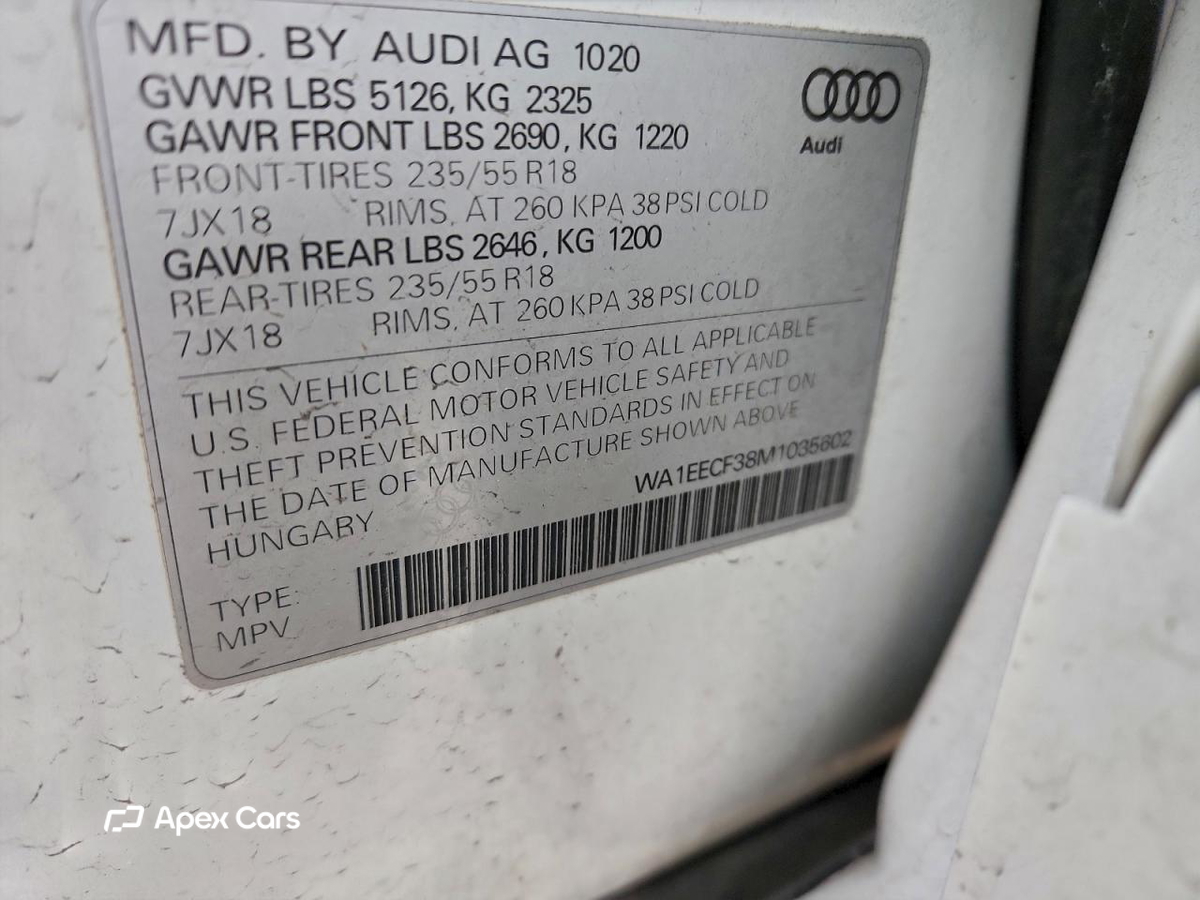 Audi Q3 2021