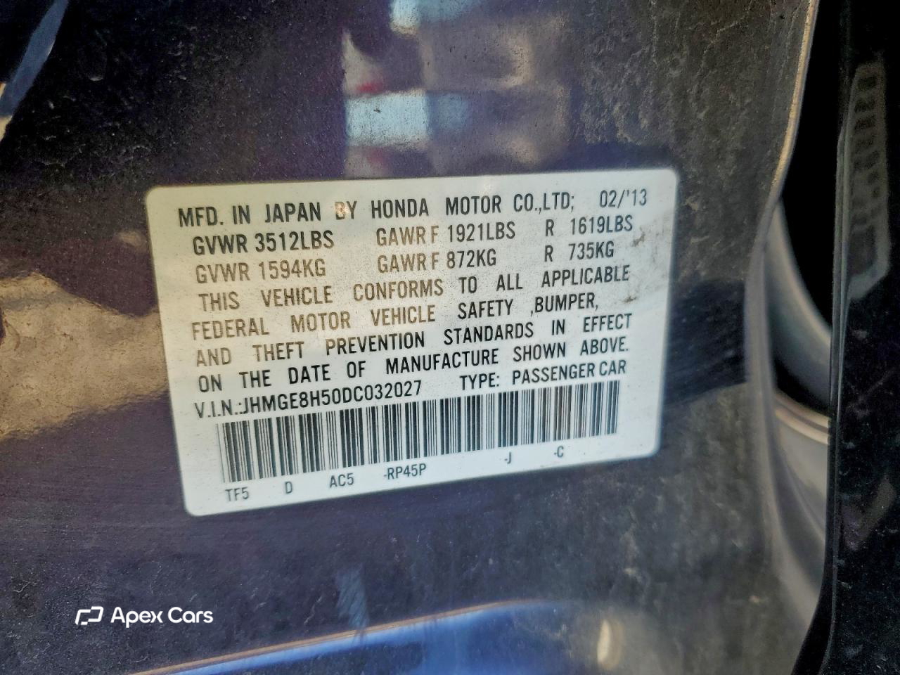 Honda Fit 2013